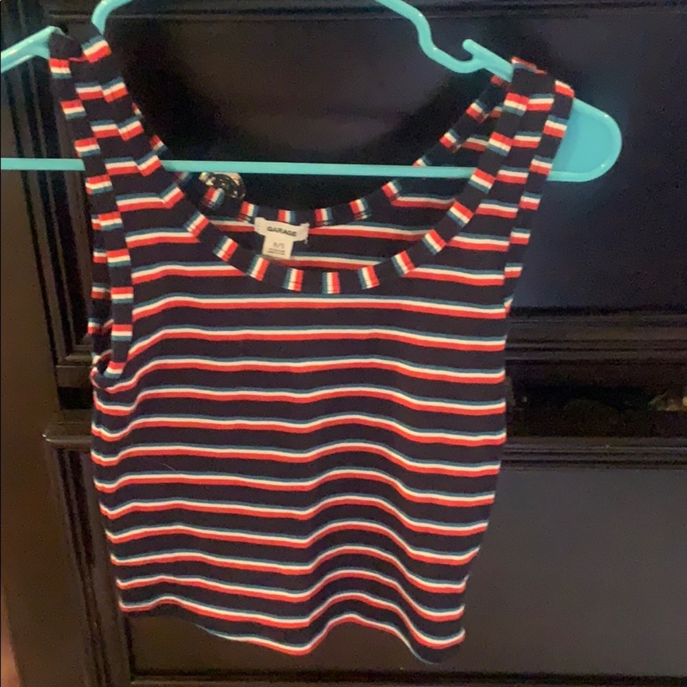 garage crop top